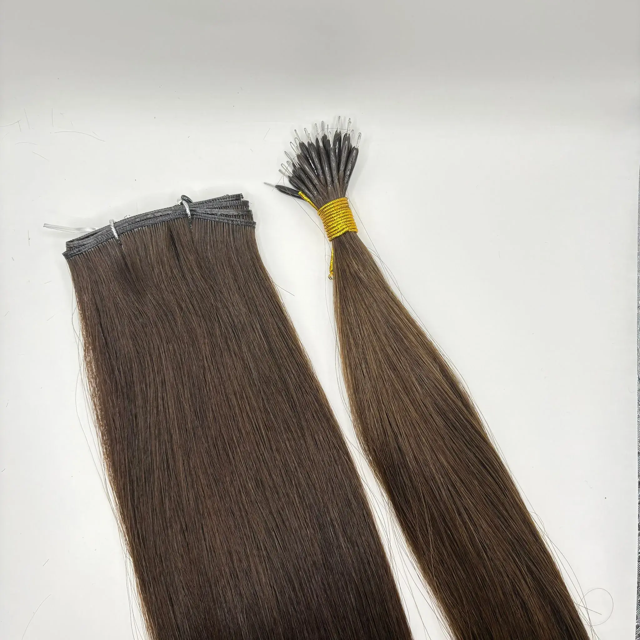 Genius Wefts – 2 Dark Brown Hair Extensions