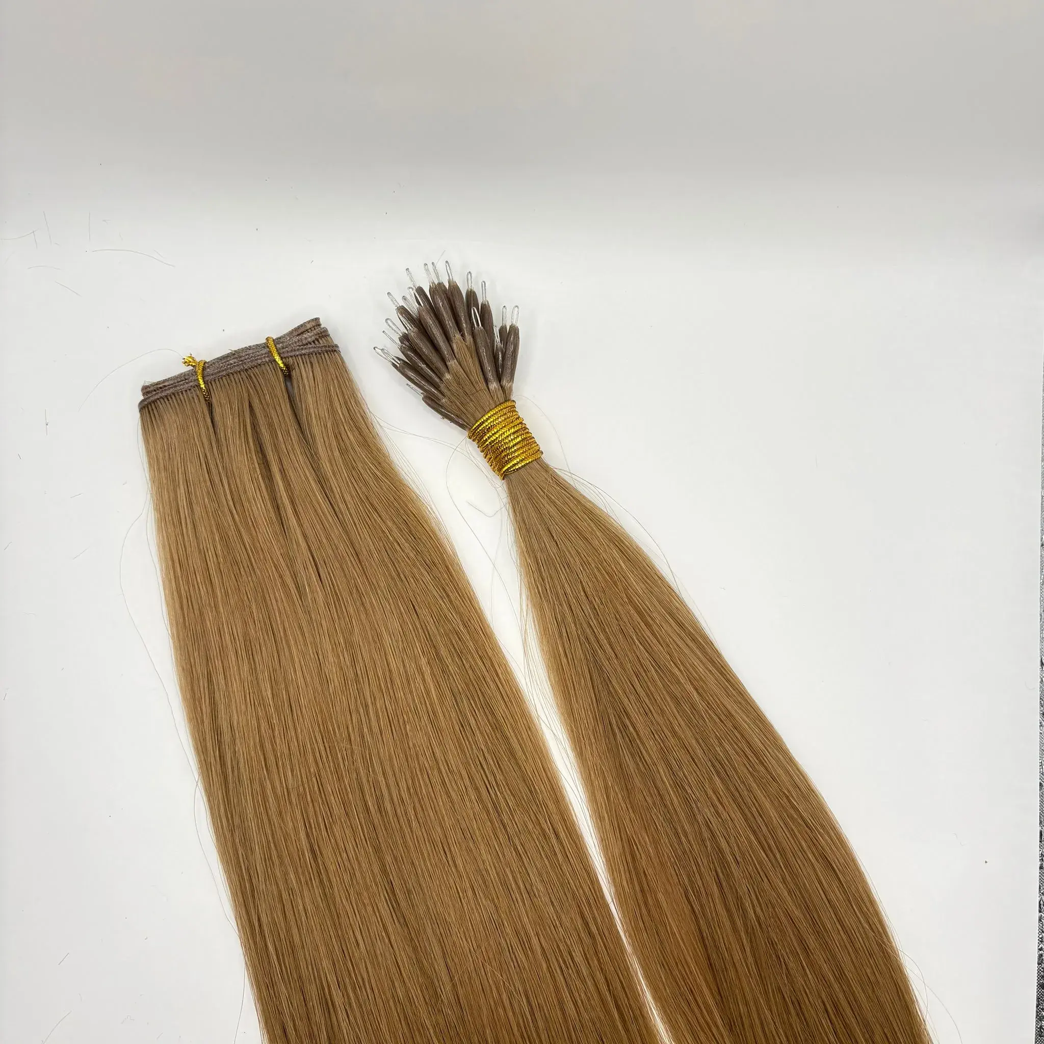 Genius Wefts – 12 Medium Blonde Hair Extensions