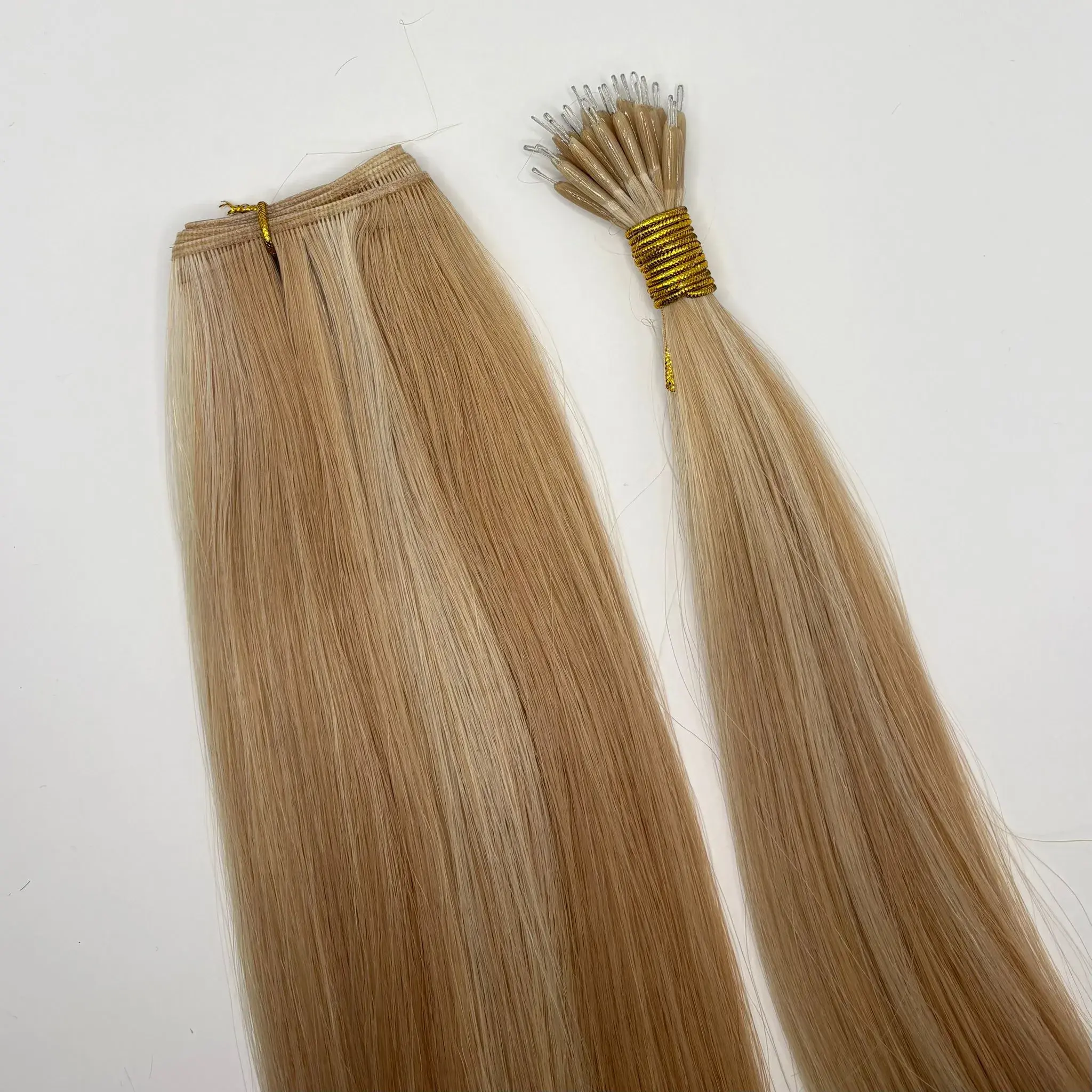 Genius Wefts – 18-60 Mixed Blonde Hair Extensions